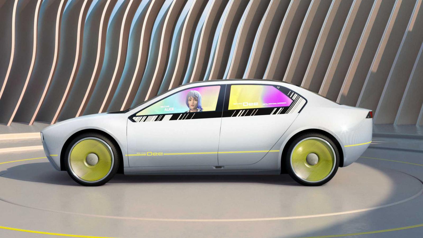 Το BMW i Vision Dee αλλάζει χρώματα και έχει τεράστιο Head-Up Display